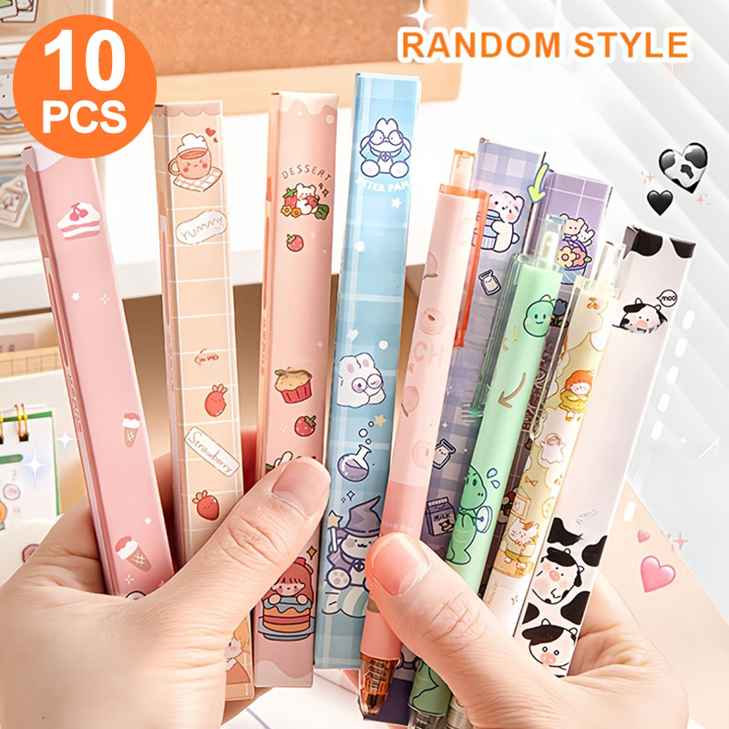 Stationery Supply Business - 10 Single Gel Pens in a