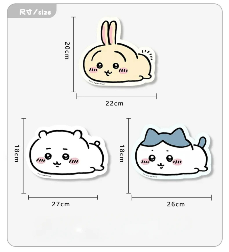 Chiikawa Cartoon Jiyi Usagi Ha - Stationery Office ulasan dan harga