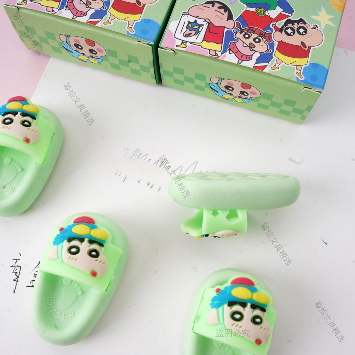 Crayon Shin-chan Slipper-Shape - Stationery Office ulasan dan harga