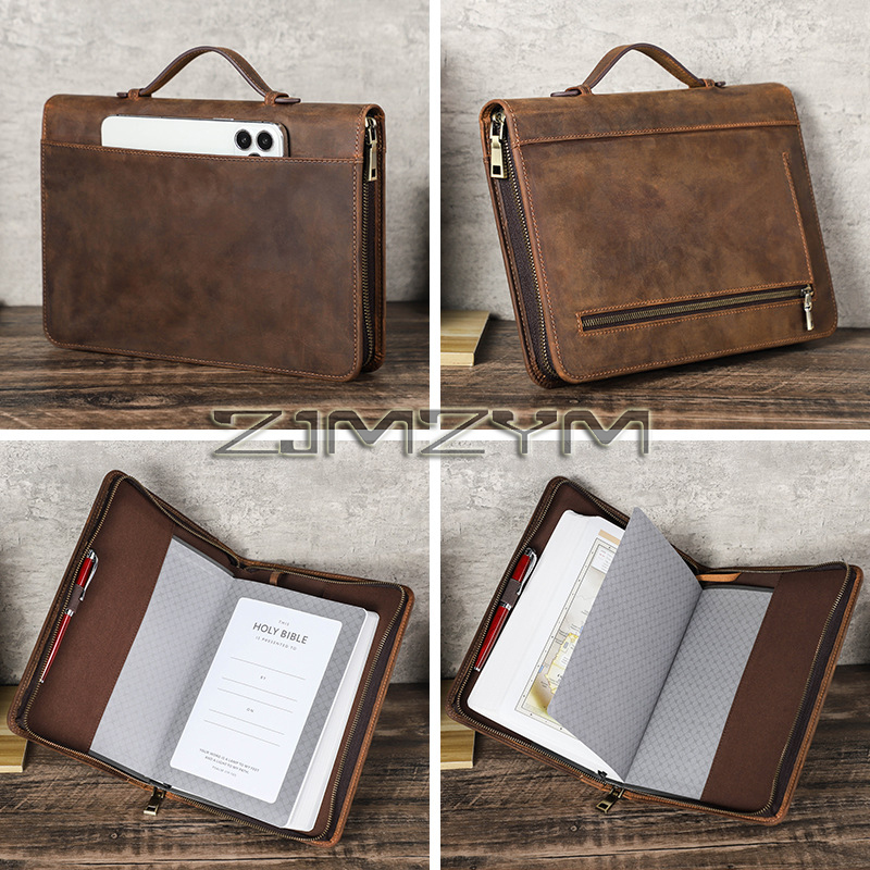 Retro Leather Notebook Cover C - Stationery Supply Business ulasan dan harga