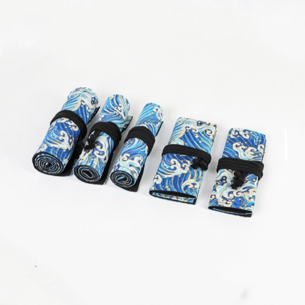 12/24/36/48/72 Holes Canvas Ro - Pen Pouch Roll ulasan dan harga