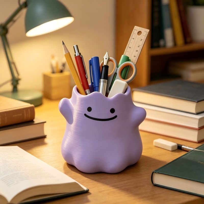 Pokemon Ditto Pen Holder Creat - Stationery Office ulasan dan harga