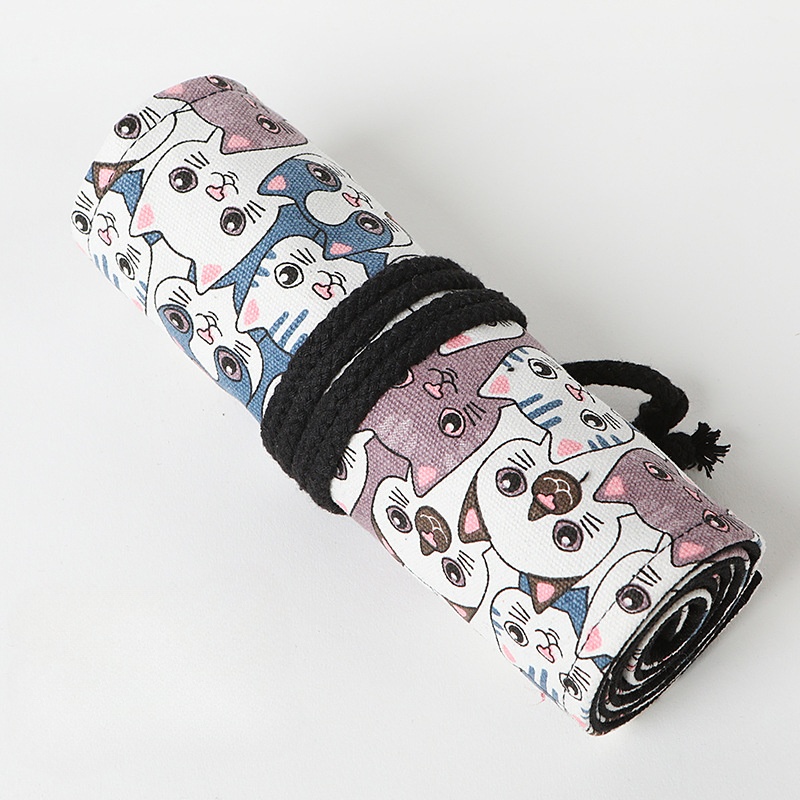 72 Slots School Pencil Case Ro - Pen Pouch Roll ulasan dan harga