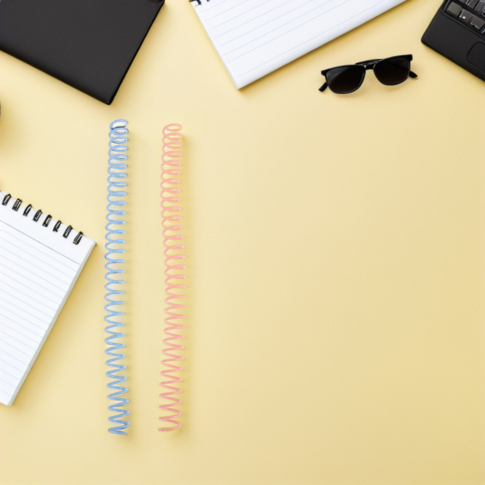 8Pcs Plastic Spiral Binding Co - Binding Comb Plastic ulasan dan harga