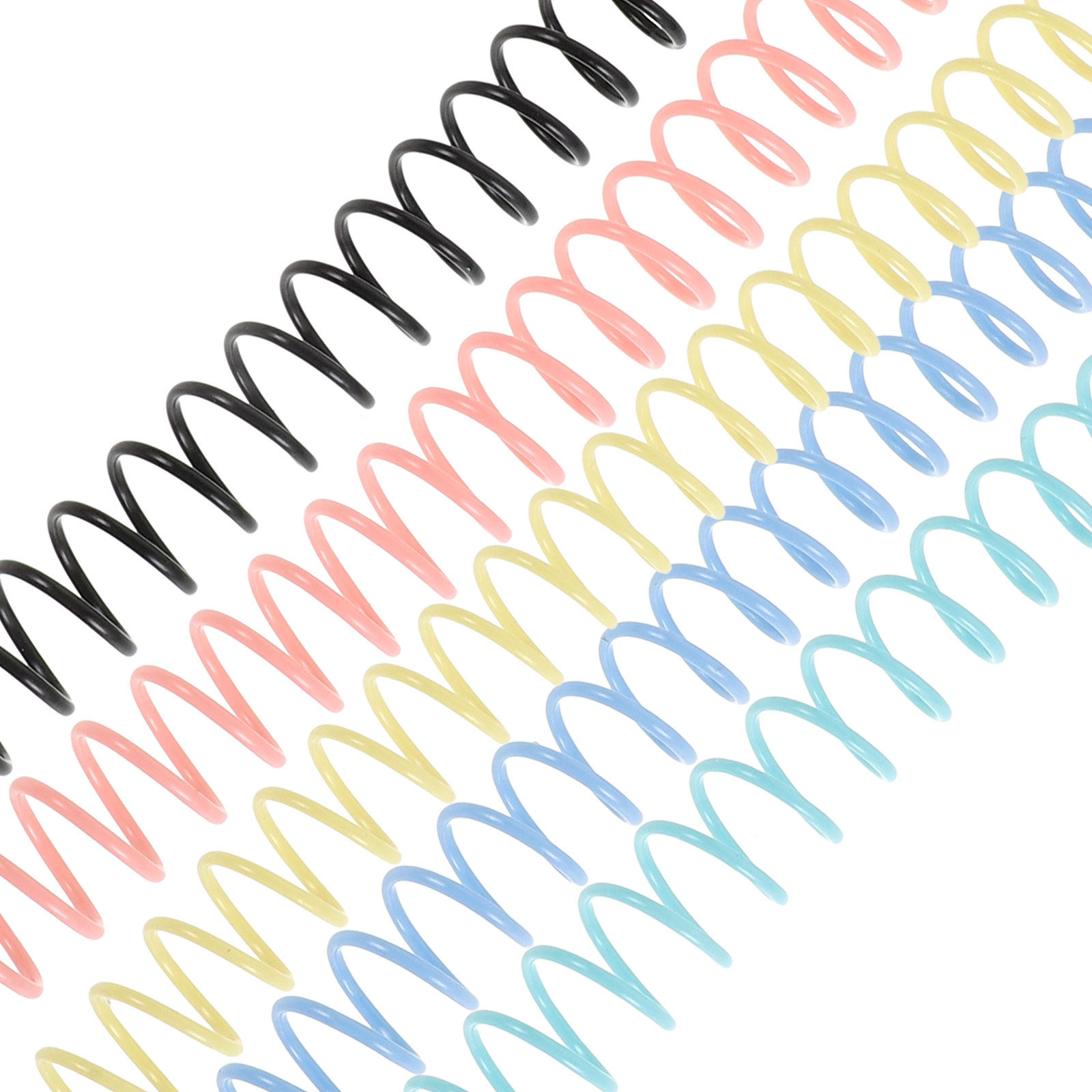 8Pcs Plastic Spiral Binding Co - Binding Comb Plastic ulasan dan harga