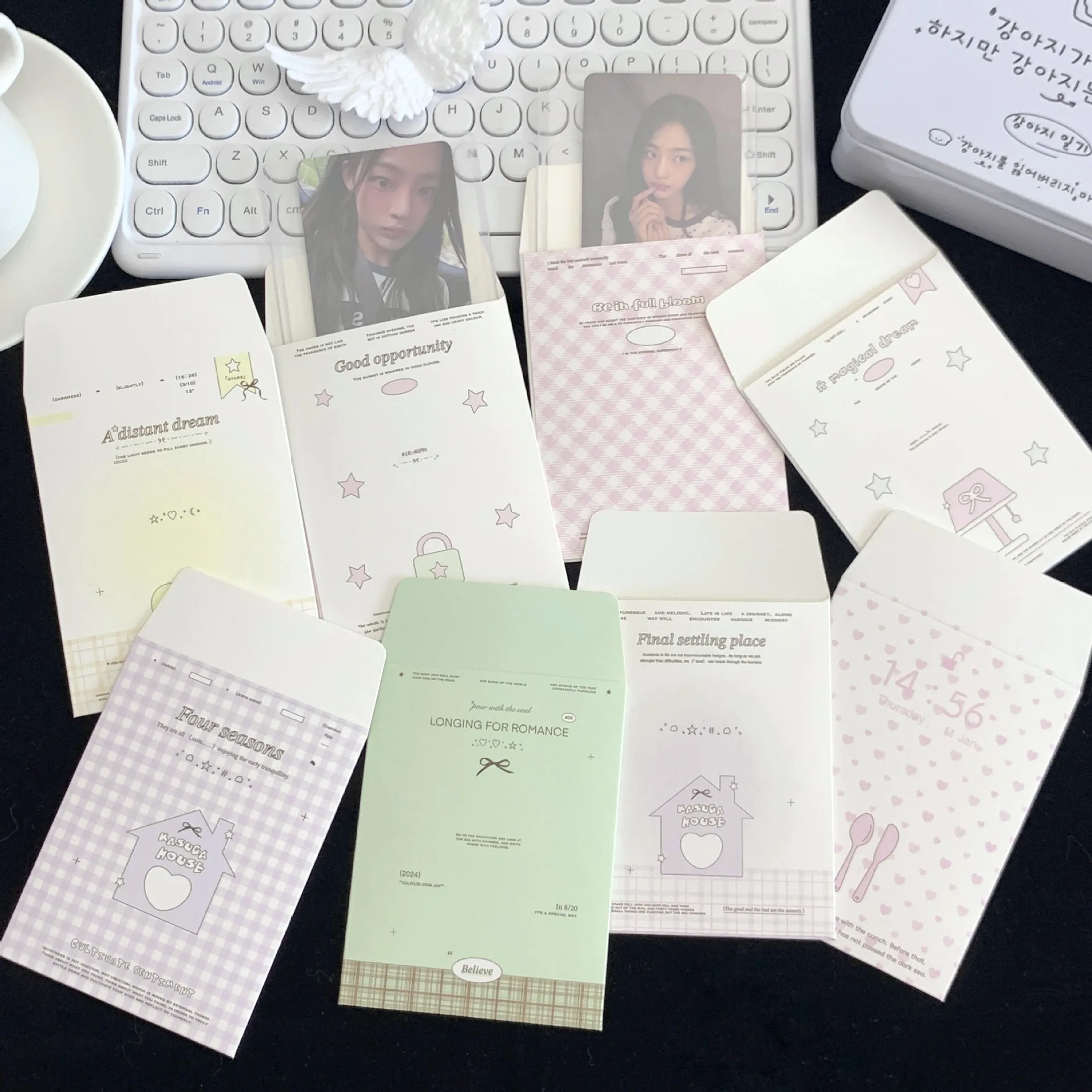 6pcs Card Sleeve Envelope Bag  - Letter Envelope Kraft ulasan dan harga