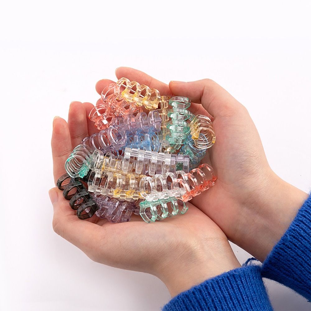 10Pcs Binding Spines Snap Spli - Binding Comb Plastic ulasan dan harga