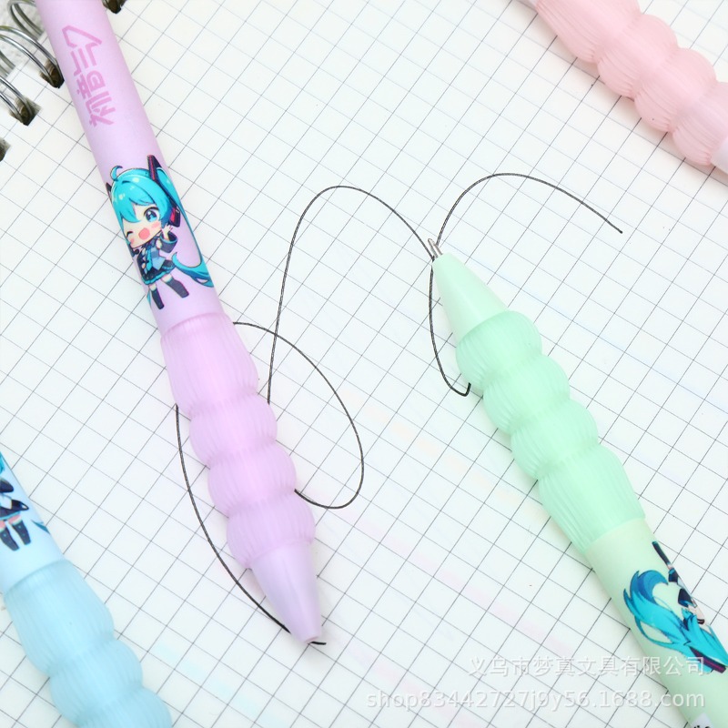 Kawaii Hatsune Miku Gel Pen Cu - Gel Ink Pen Set ulasan dan harga