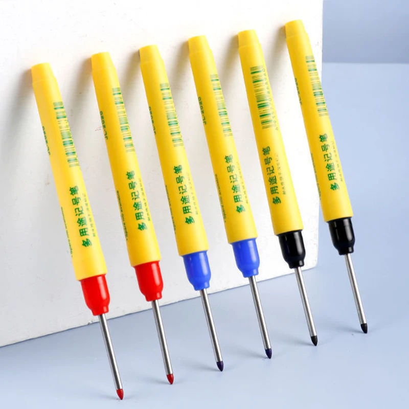 6pcs/set 33mm Red/Blue/Black L - Whiteboard Marker Set ulasan dan harga