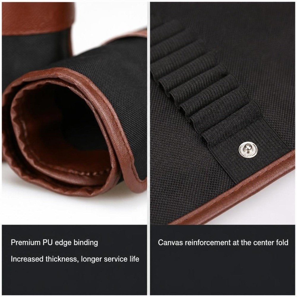 24/36/48/72 Slots Roll Up Penc - Pen Pouch Roll ulasan dan harga