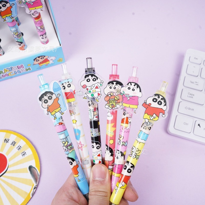 48pcs/box Crayon Shinchan Poin - Stationery Office ulasan dan harga