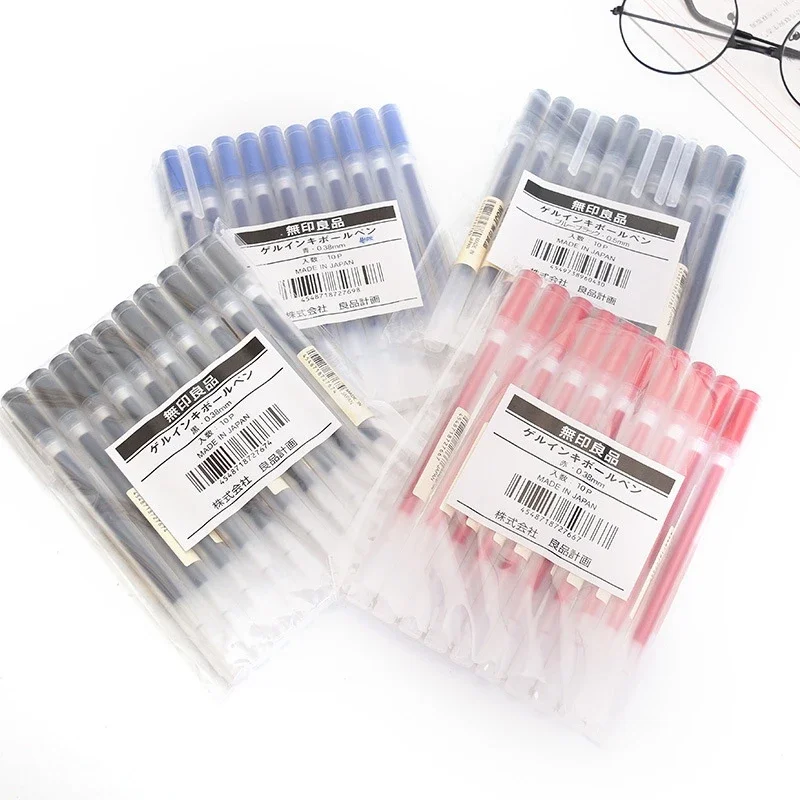 10-30Pcs/Set 0.38/0.5mm Gel pe - Stationery Supply Business ulasan dan harga