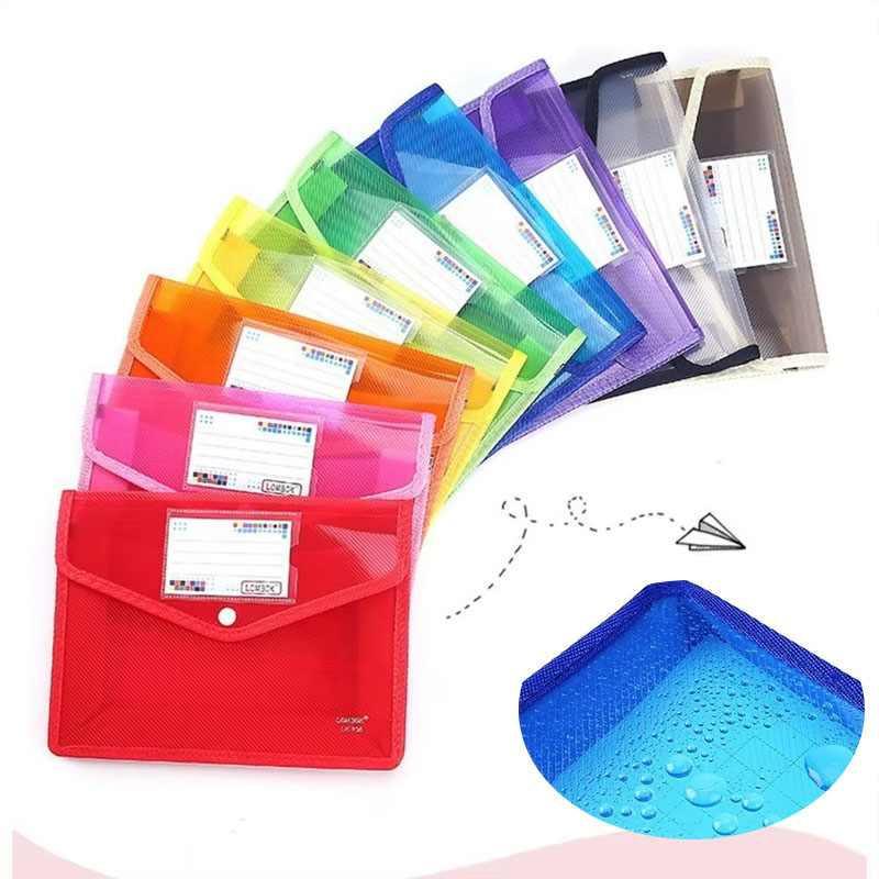 1-10PCS Waterproof A4 A5 Snap  - Is Stationery Office Supply ulasan dan harga