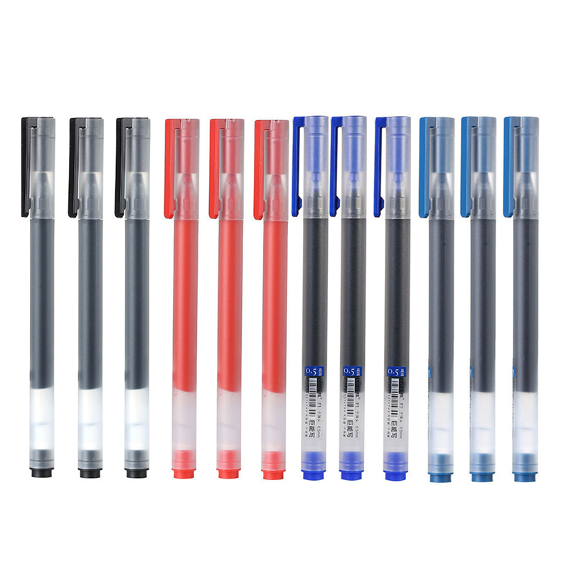 12/6Pc/Lot Gel Pen 0.5MM Ink S - Stationery Supply Business ulasan dan harga