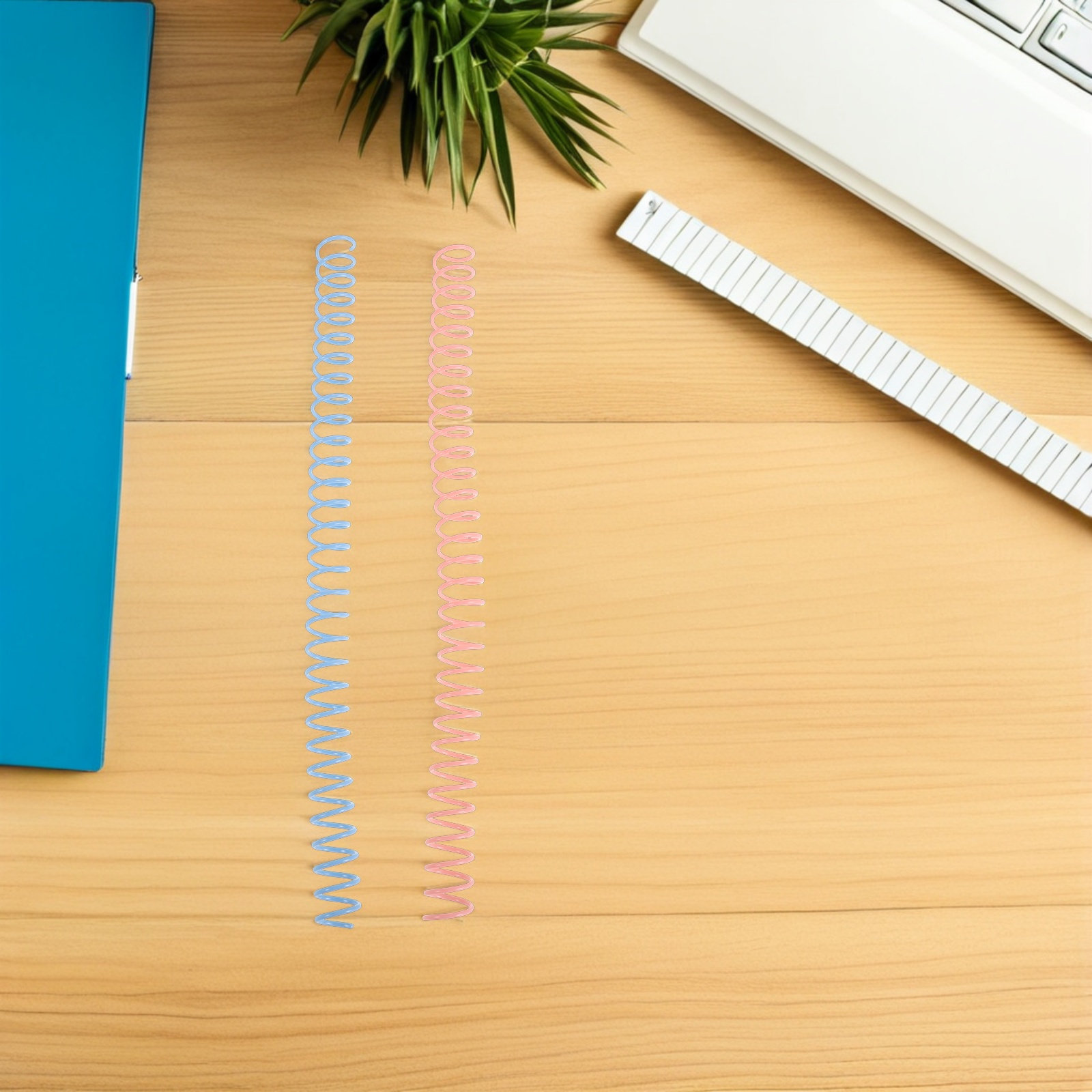 8Pcs Plastic Spiral Binding Co - Binding Comb Plastic ulasan dan harga