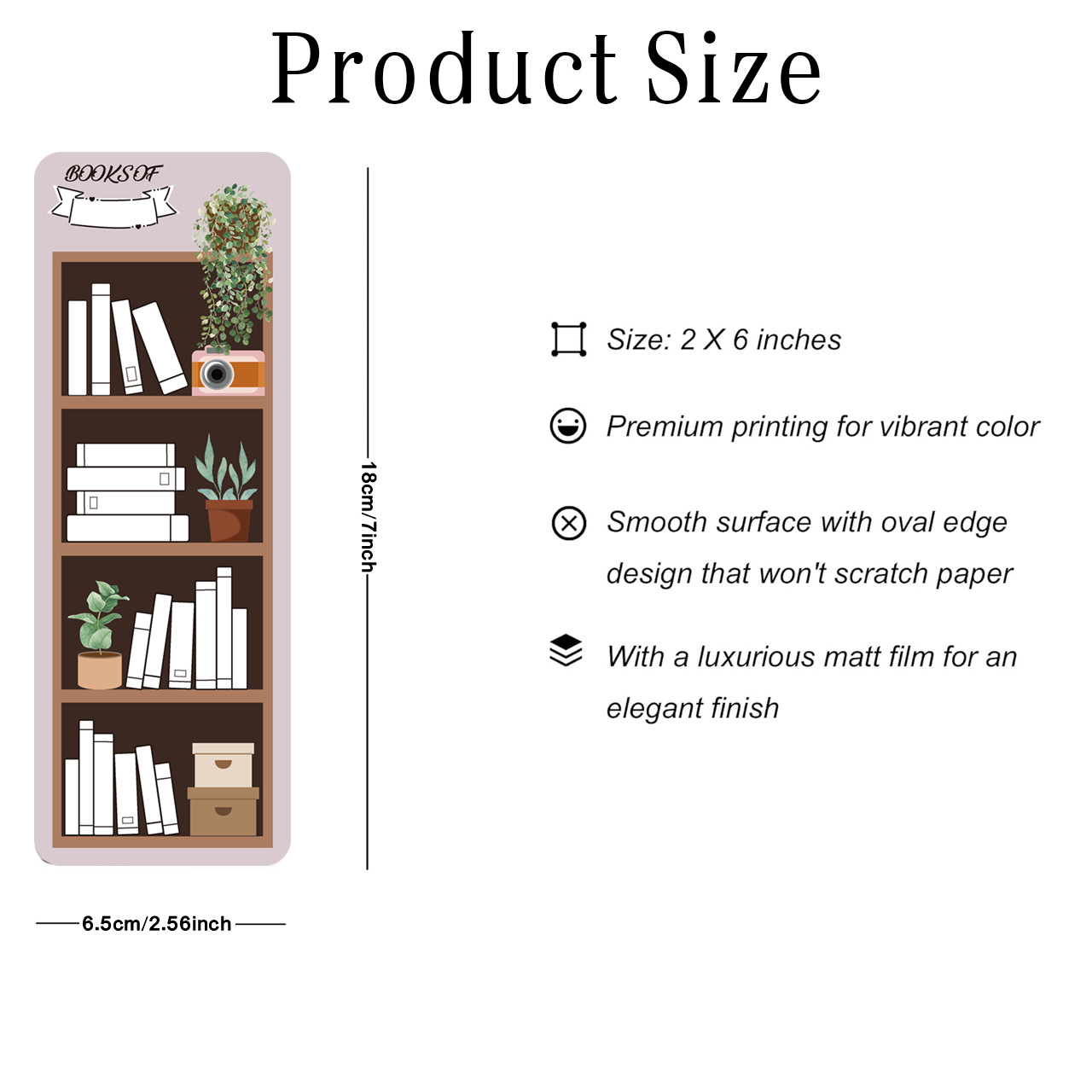 10 Pcs Cute Bookshelf Illustra - Stationery Office ulasan dan harga