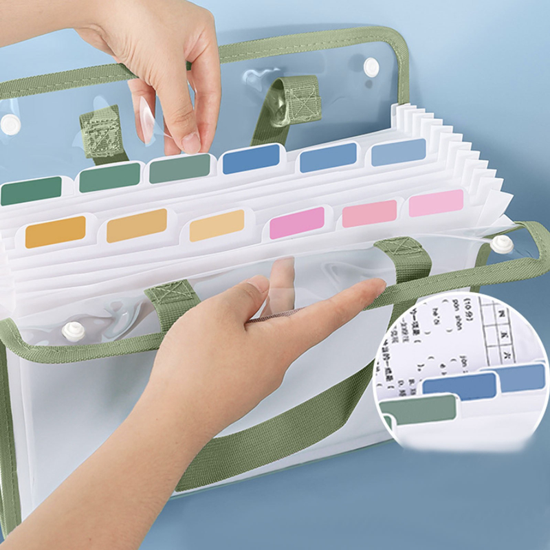 13-Layer A4 File Folder Storag - Is Stationery Office Supply ulasan dan harga