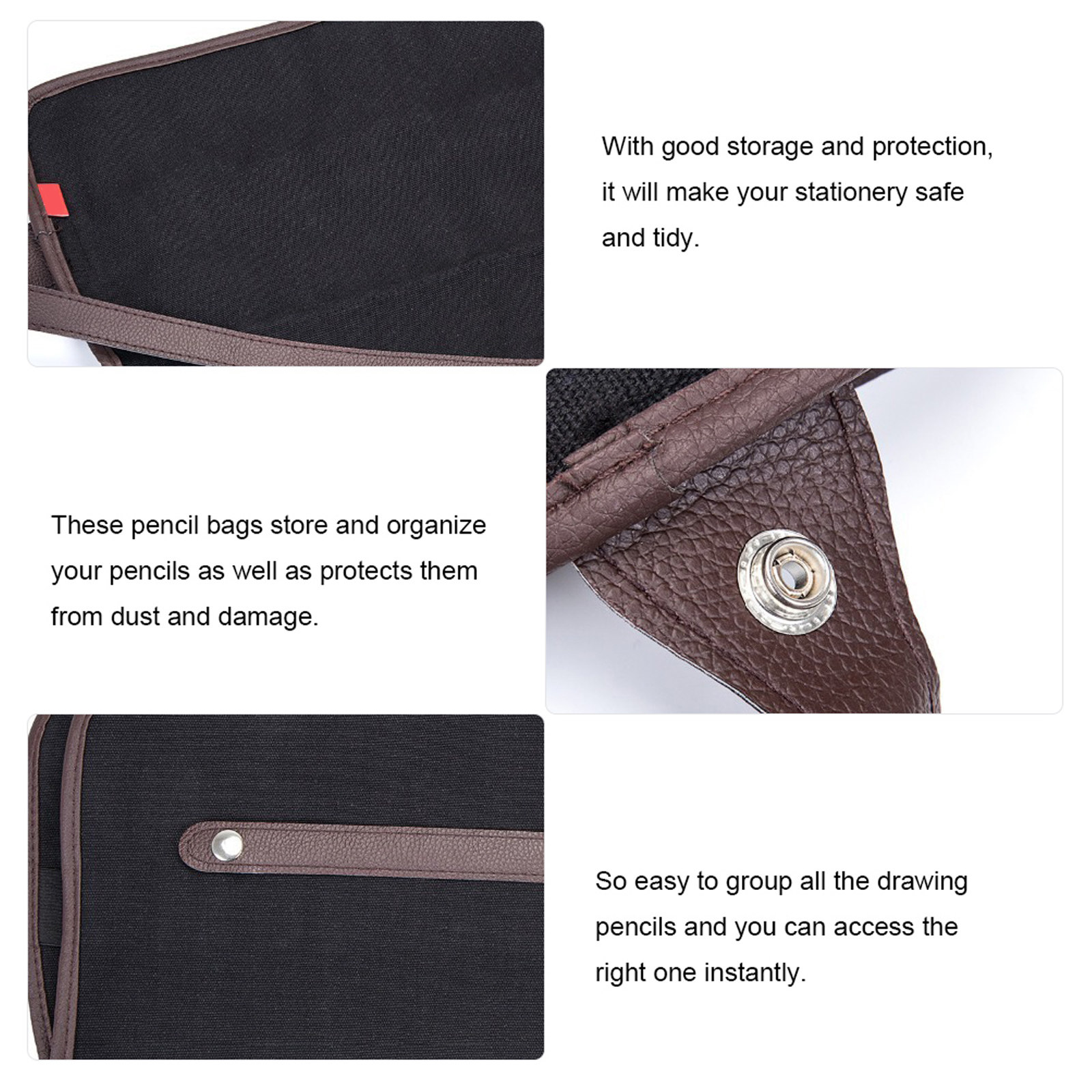 72 Slot Canvas Pencil Roll Up  - Pen Pouch Roll ulasan dan harga